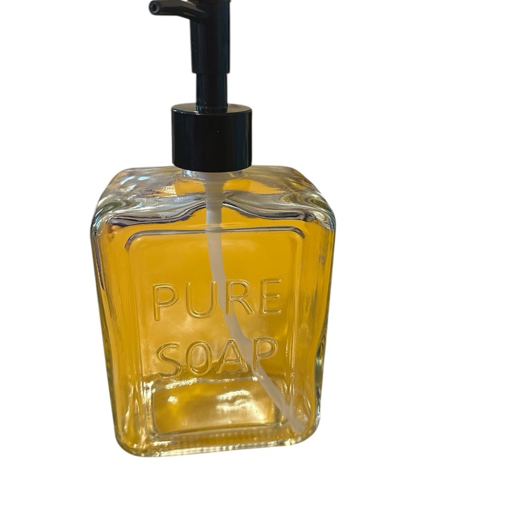 Target Clear Glass Liquid Soap Dispenser - Picture 2 of 3